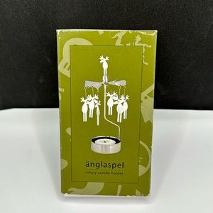 Pluto Produkter Sweden Anglaspel Reindeer Rotary Candle Holder